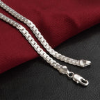 925 Sterling Zilveren Schakelketting