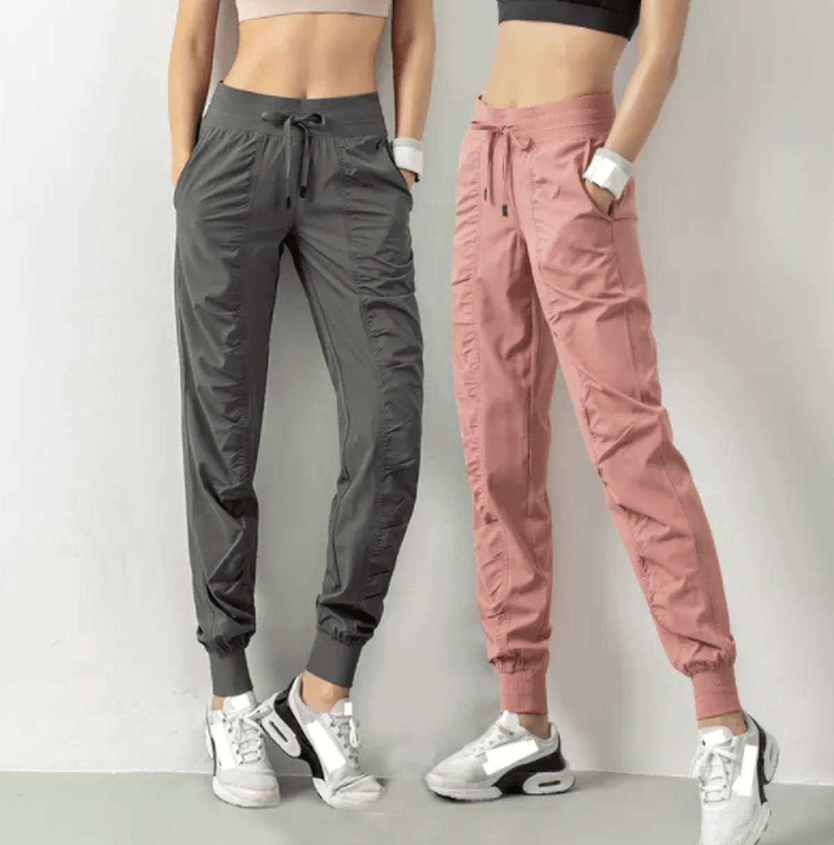 Dames Joggers Met Verstelbare Taille En Ademend Materiaal