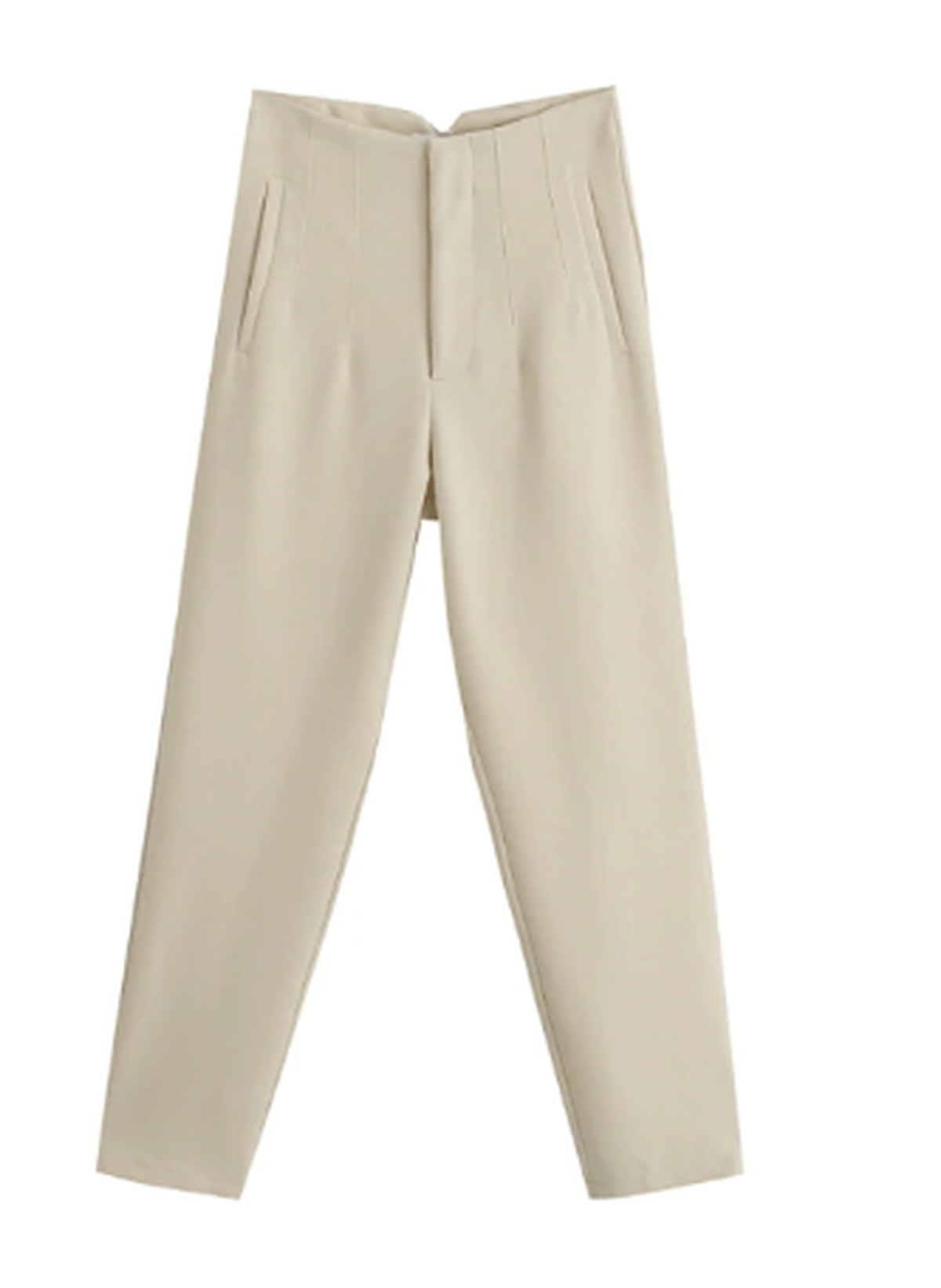 Dames Slim Fit Elegante Broek Van Premium Stof