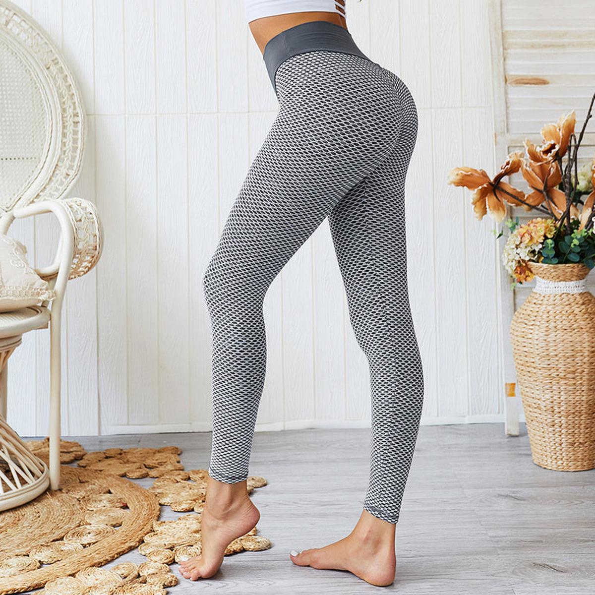 Dames Sportleggings Met Elastische Tailleband Voor Comfort En Ondersteuning