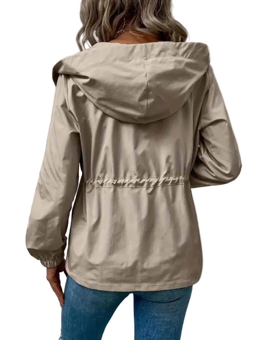 Dames Waterdichte Outdoor Jas met Capuchon