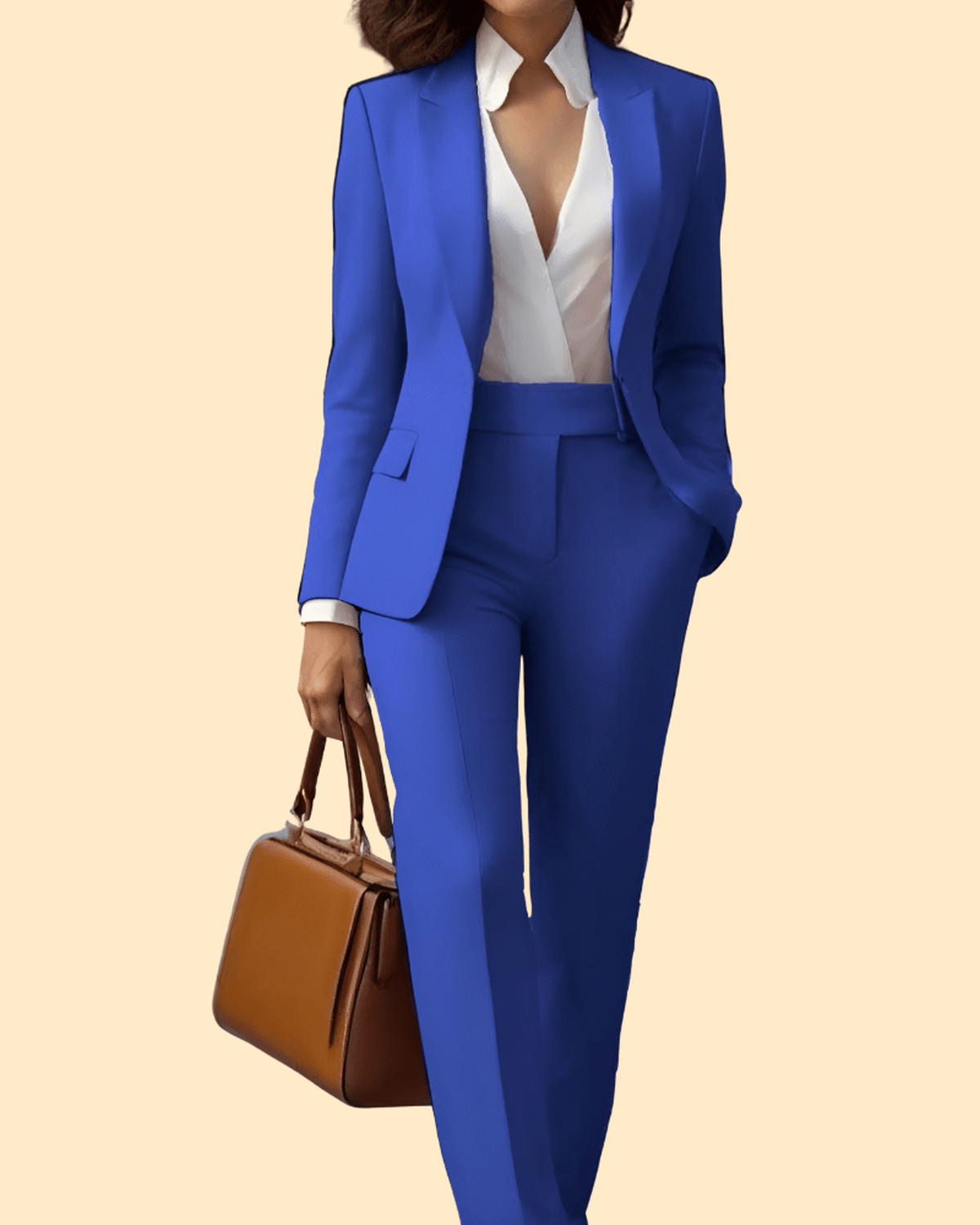 Elegante Dames Op Maat Gemaakt Zakelijk Pakset