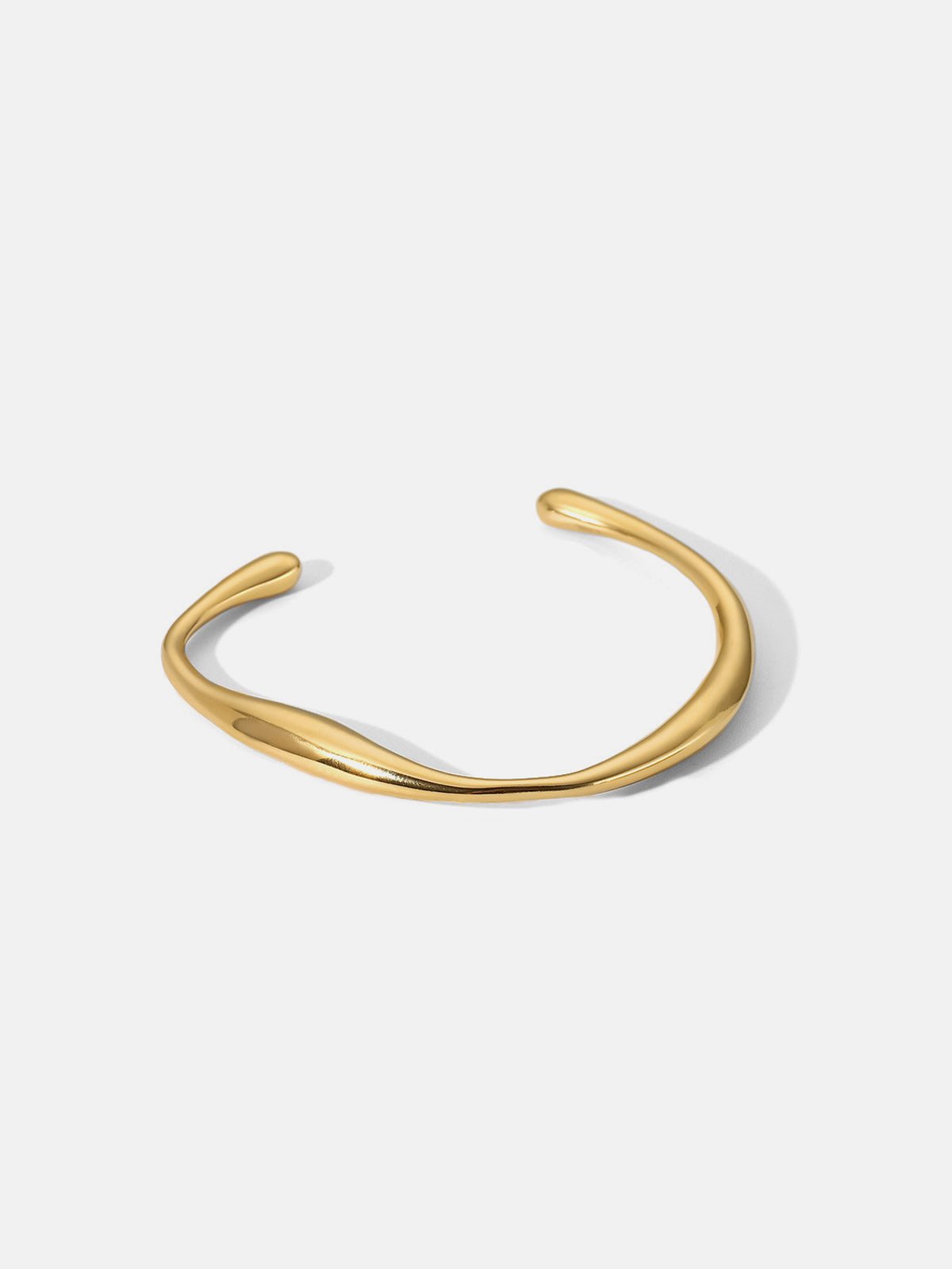 Gold Plated Massieve Armband