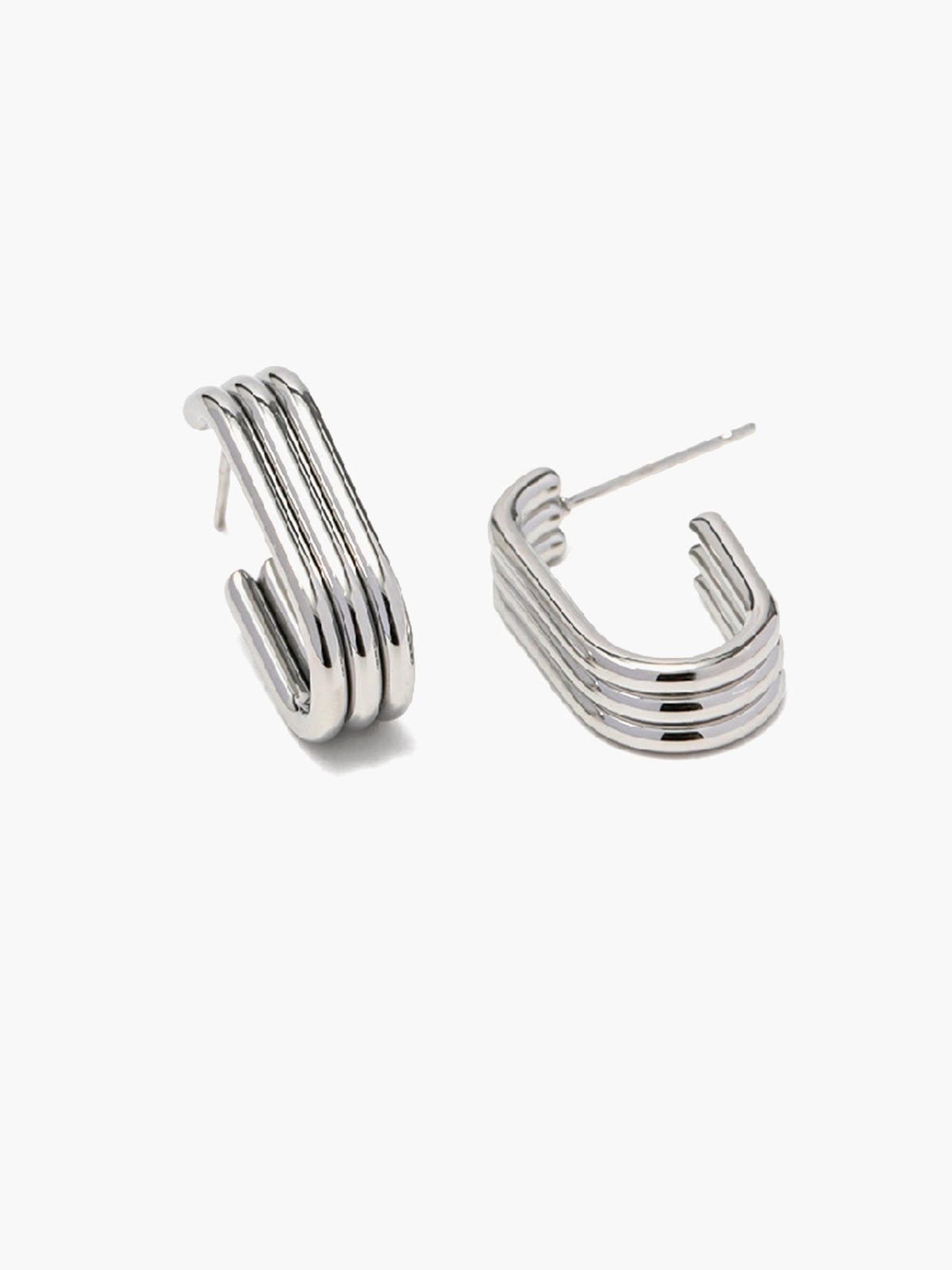 Gold Plated Steenbok Oorbellen