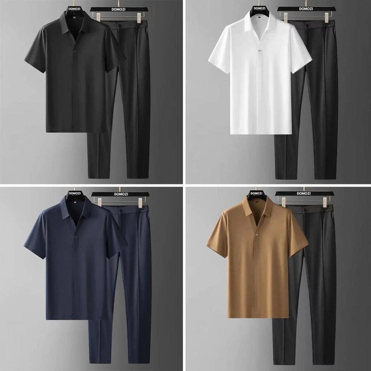 Handgemaakt Slank Fit Outfit Set Voor Elke Gelegenheid