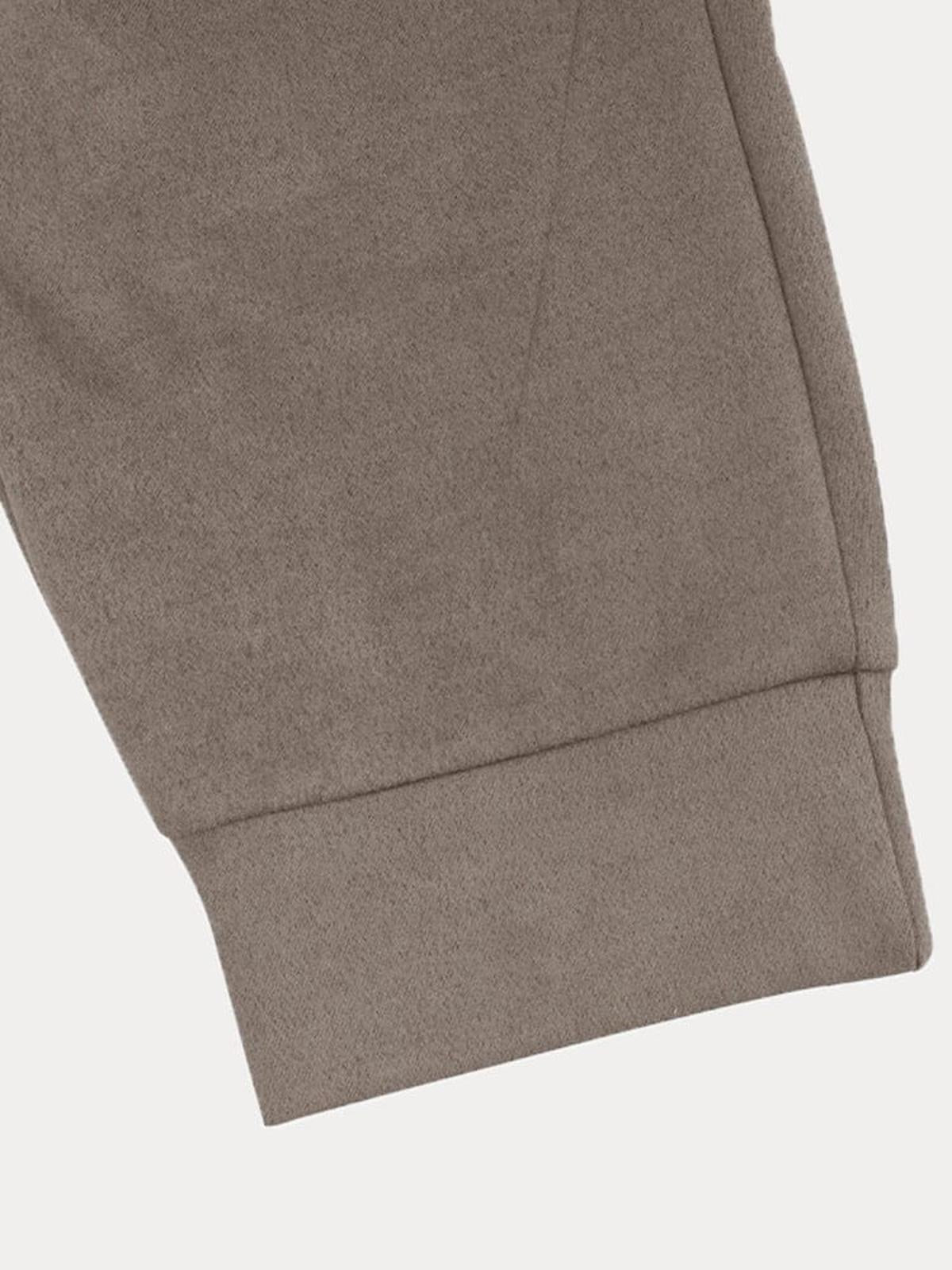 Heren Athleisure Overhemd met Knopen en Broek Set