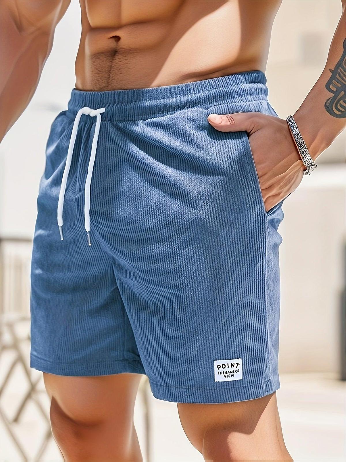 Heren Casual Zomer Shorts met Elastische Tailleband
