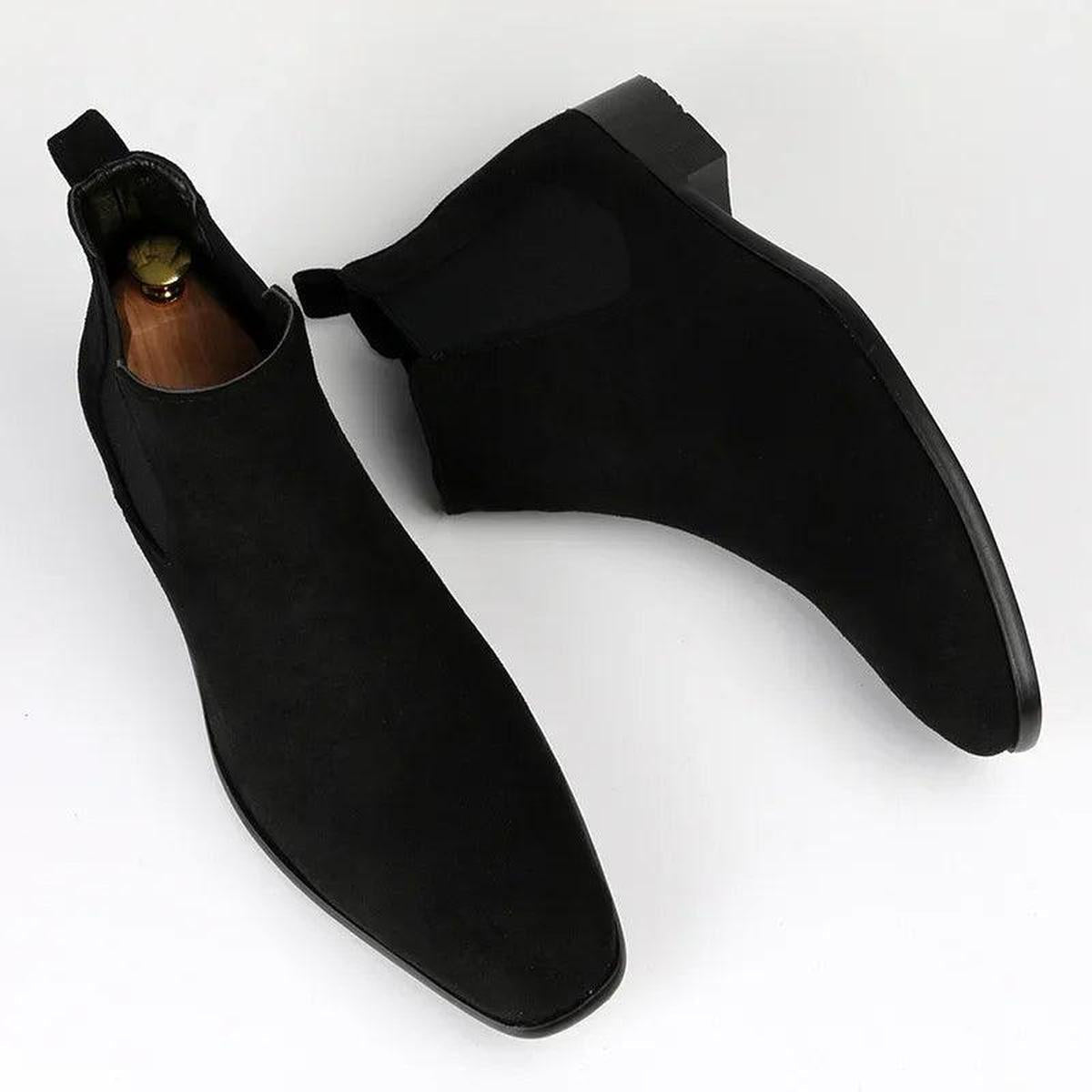 Heren Chelsea Boots van Faux Suède