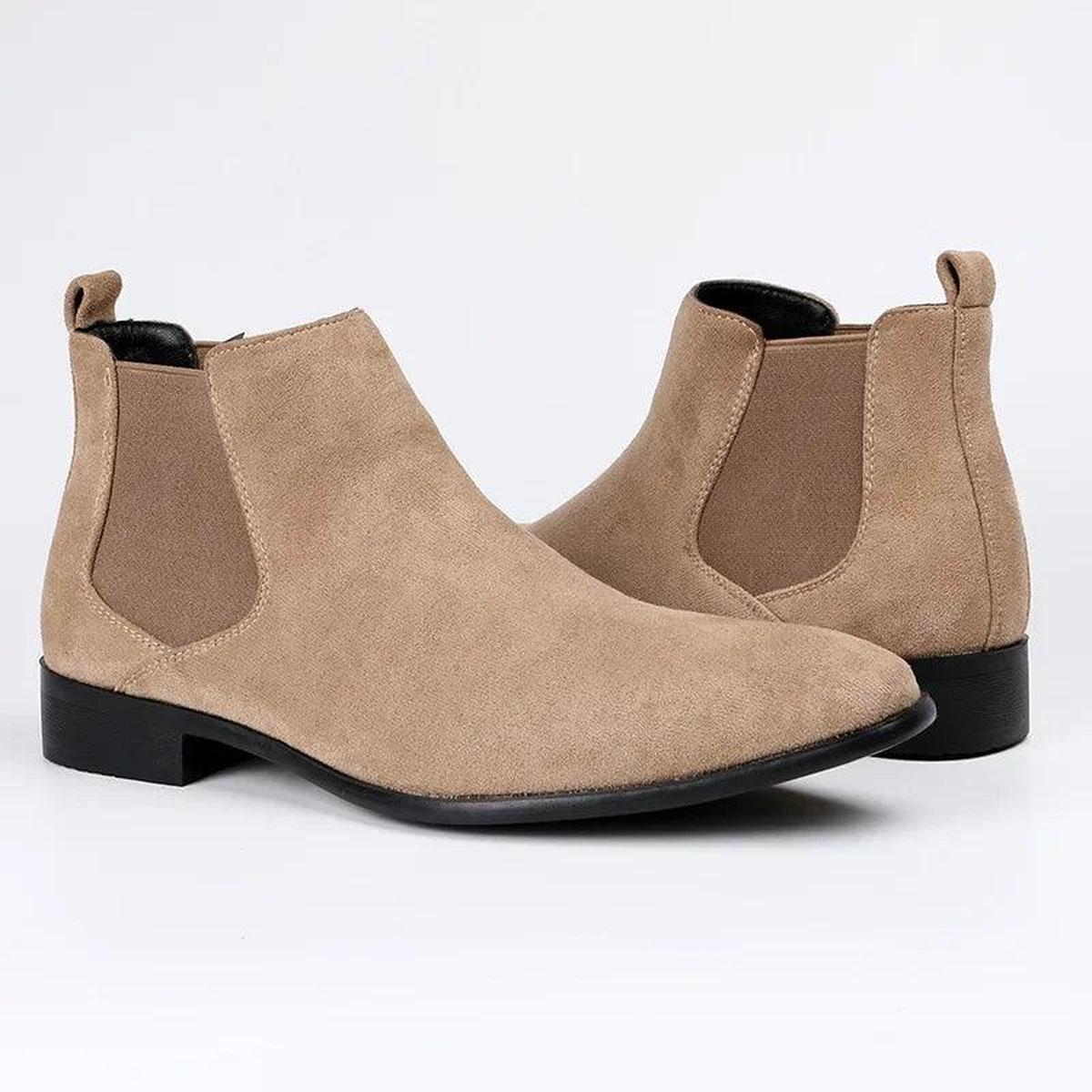 Heren Chelsea Boots van Faux Suède