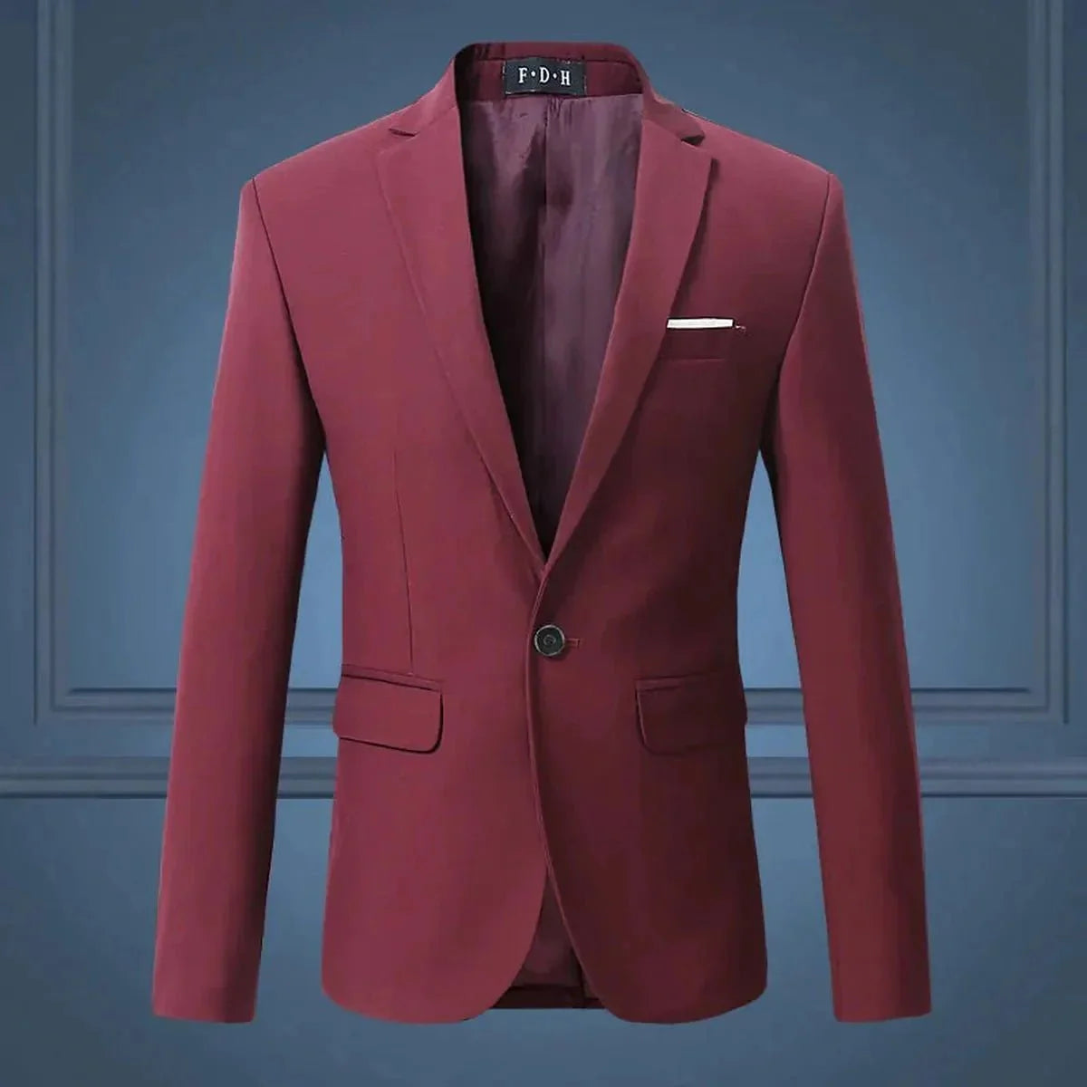 Heren Klassieke Tailored Formele Blazer