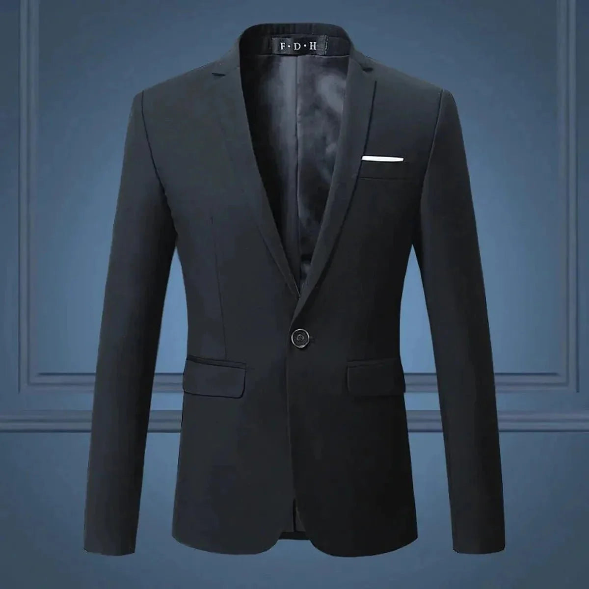 Heren Klassieke Tailored Formele Blazer