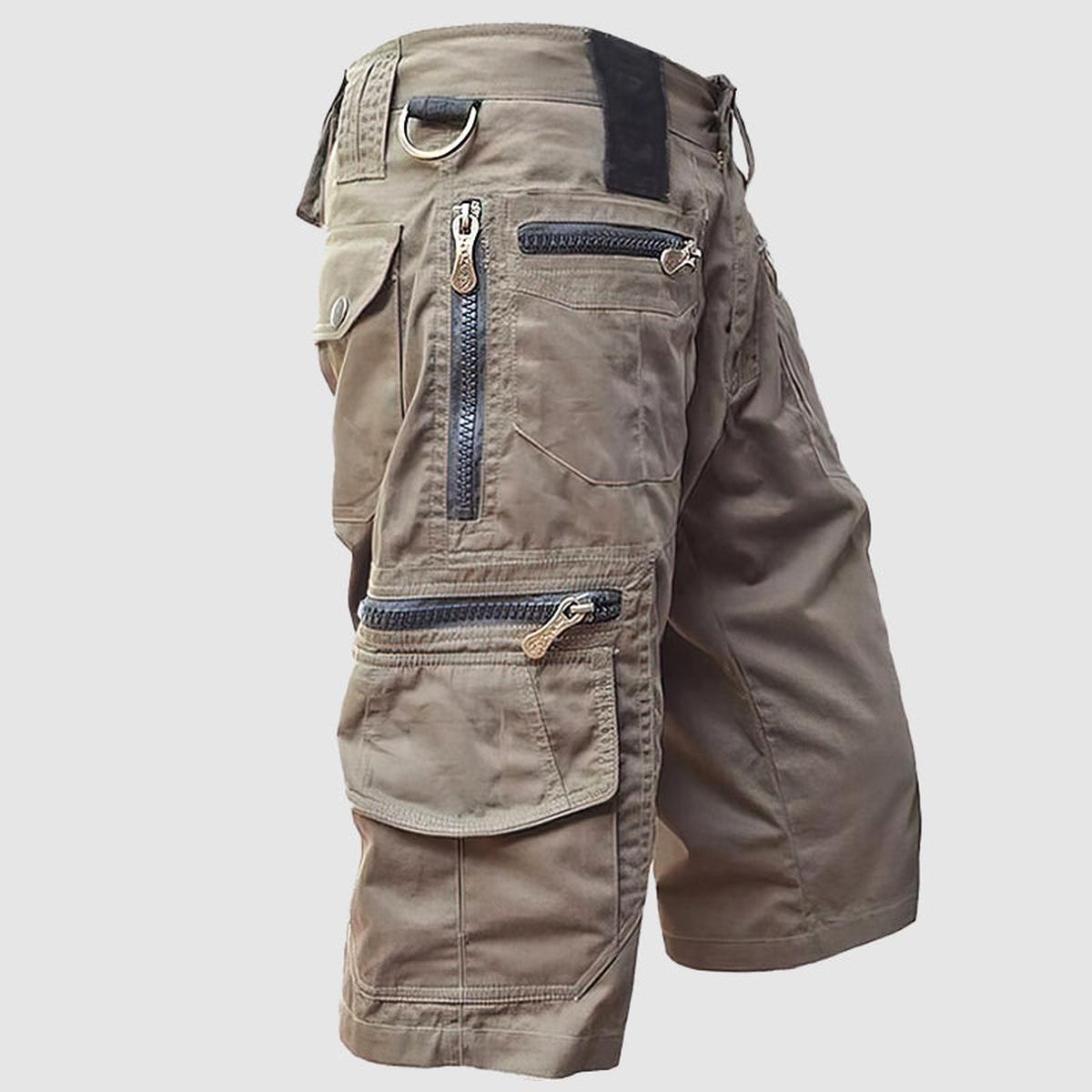 Heren Multi-Pocket Cargoshorts