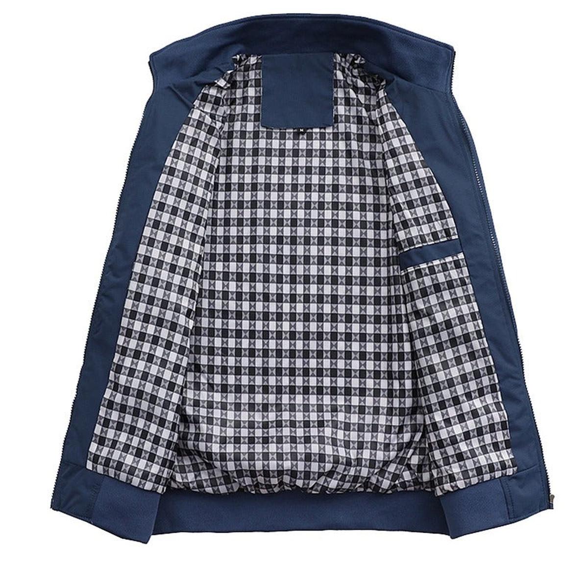 Heren Slim Fit Bomberjack voor Lente en Herfst