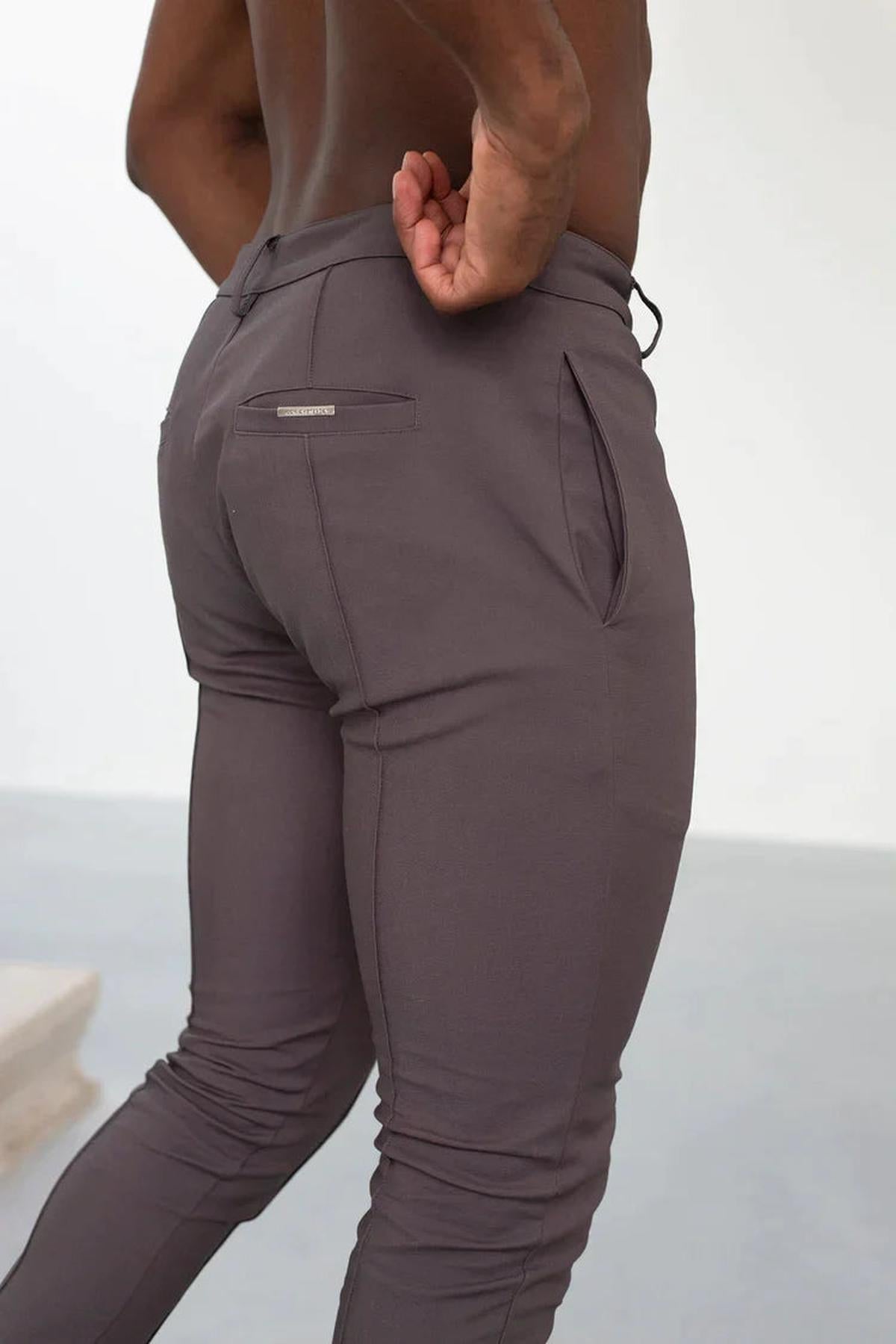 Heren Slim Fit Lange Broeken