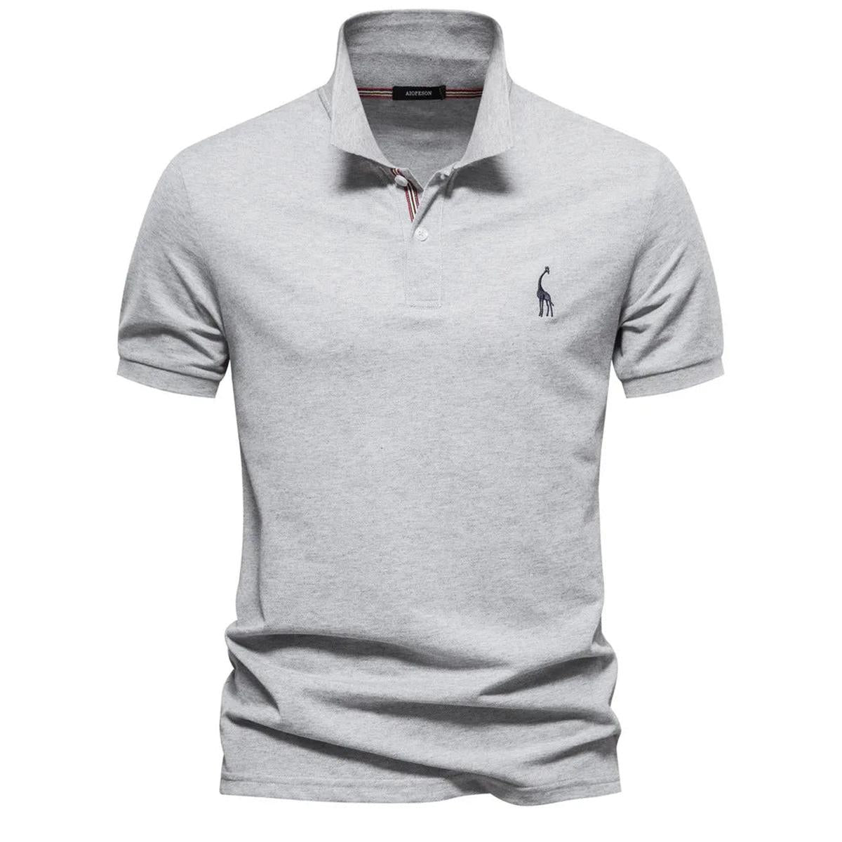 Klassiek Heren Poloshirt met Geborduurd Logo