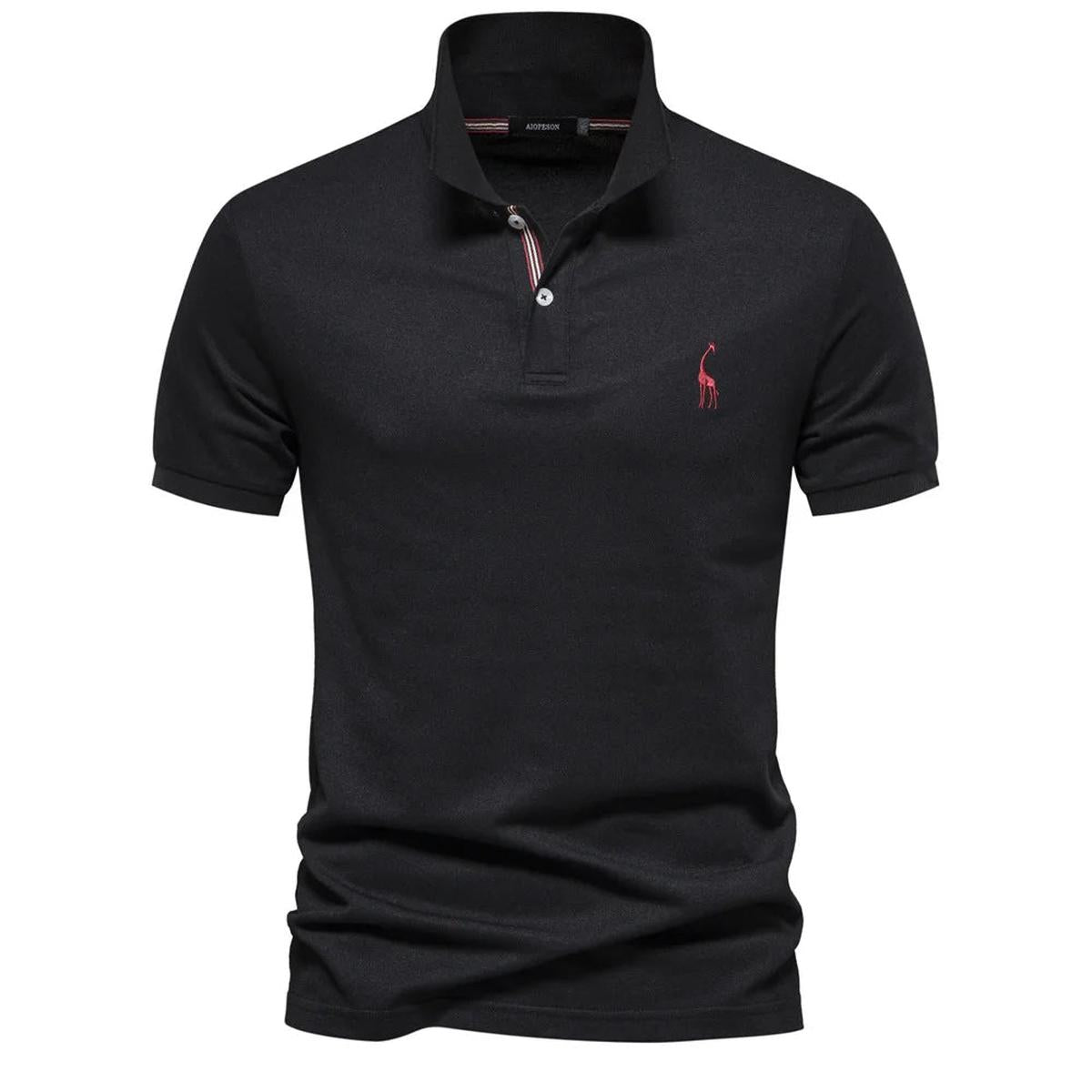 Klassiek Heren Poloshirt met Geborduurd Logo