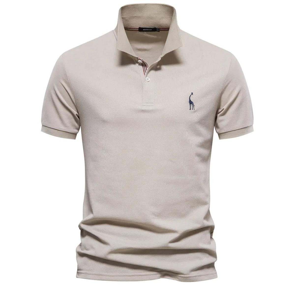 Klassiek Heren Poloshirt met Geborduurd Logo