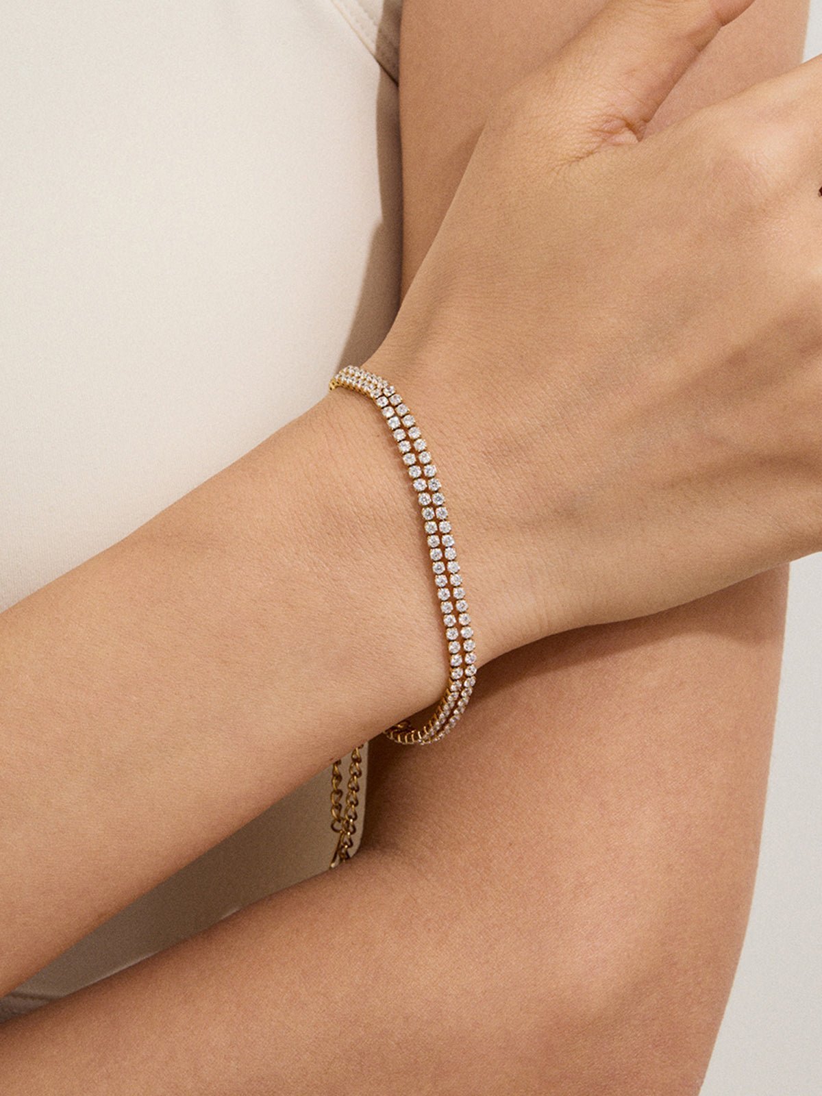 Kristallen Versieringen Armband Set