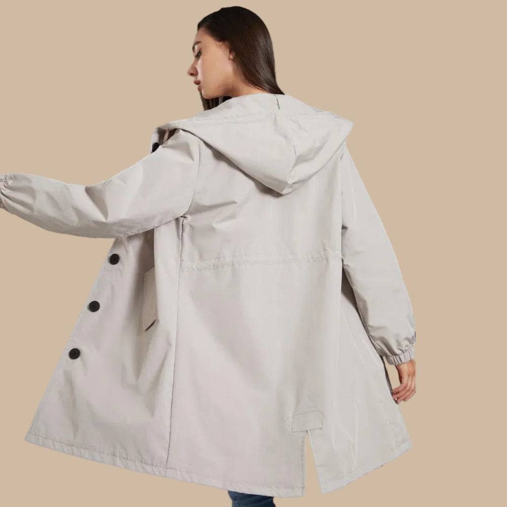 Ultralichte Waterdichte Capuchonjas Voor Dames